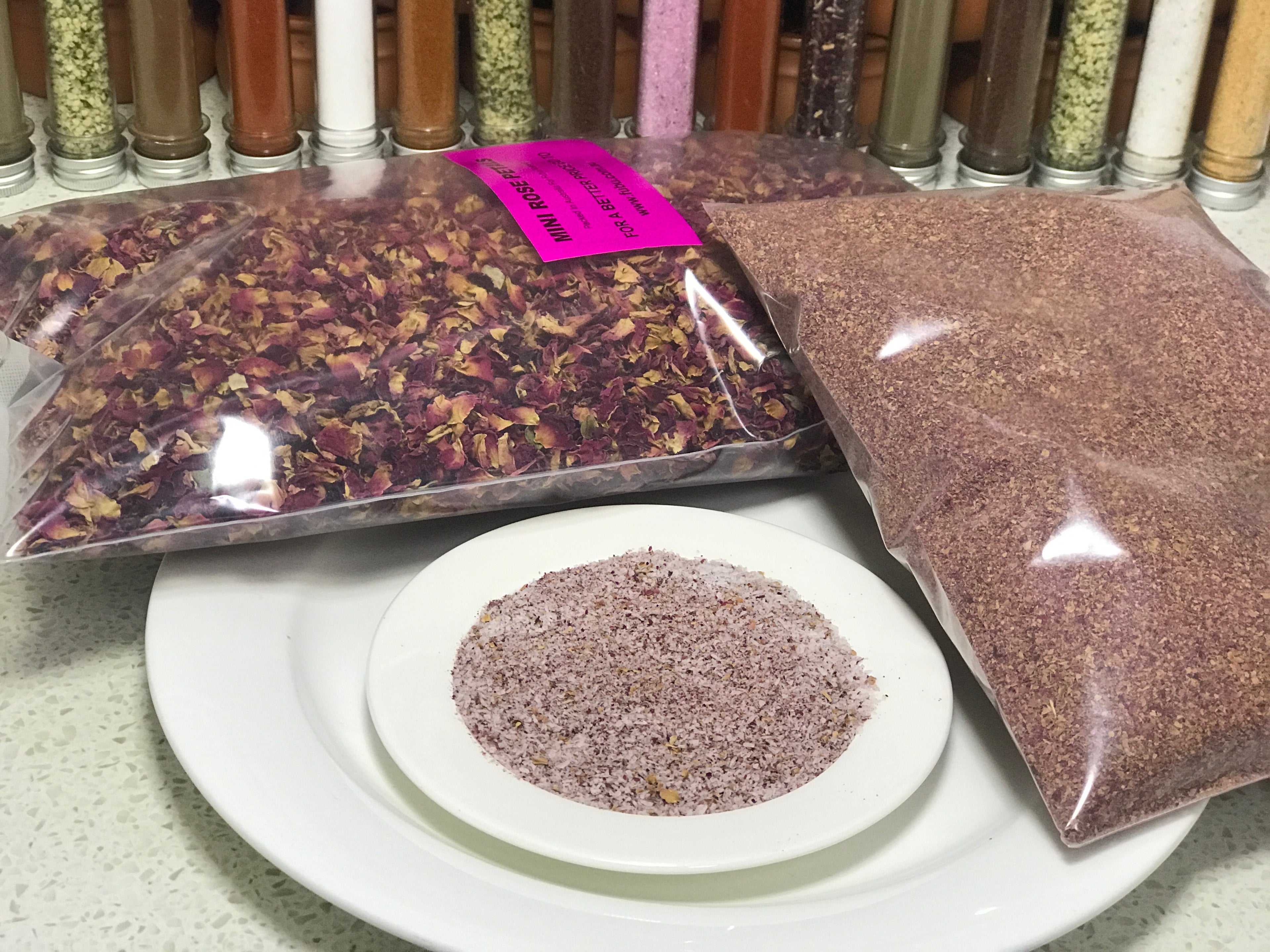 Miniature Dried  Rose Petals  3kg - food
