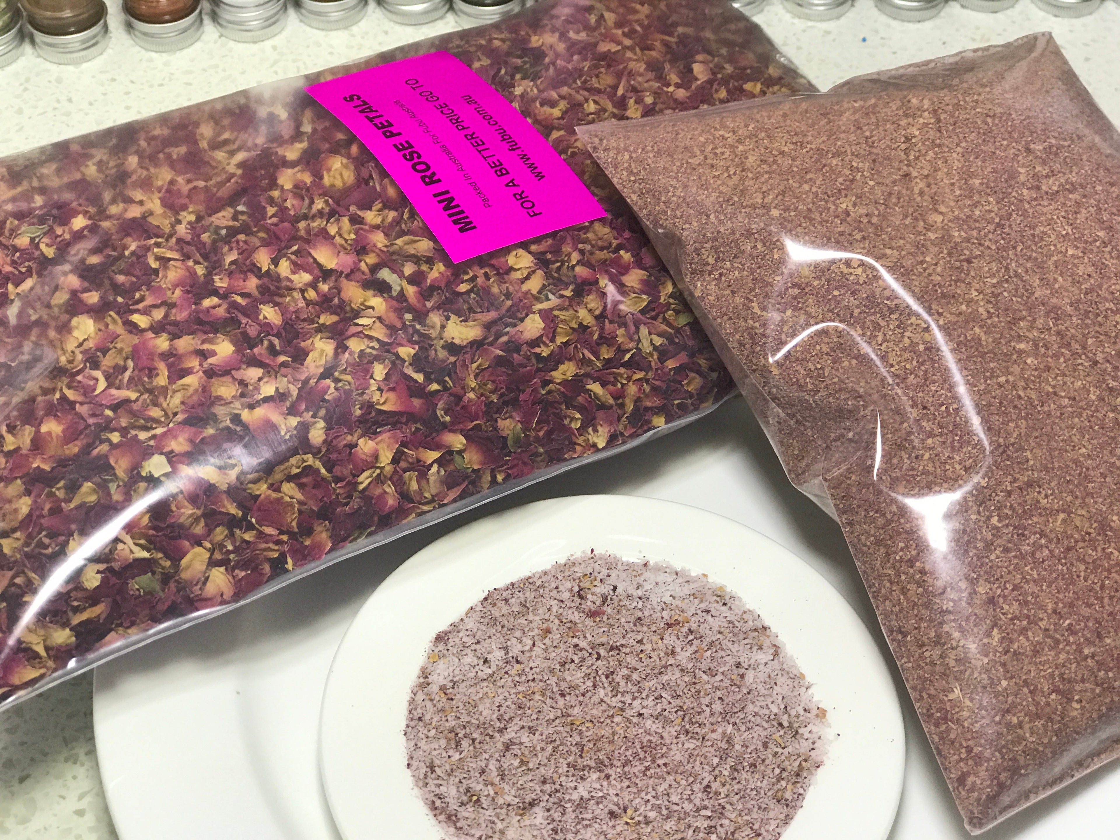 Miniature Dried  Rose Petals  3kg - food