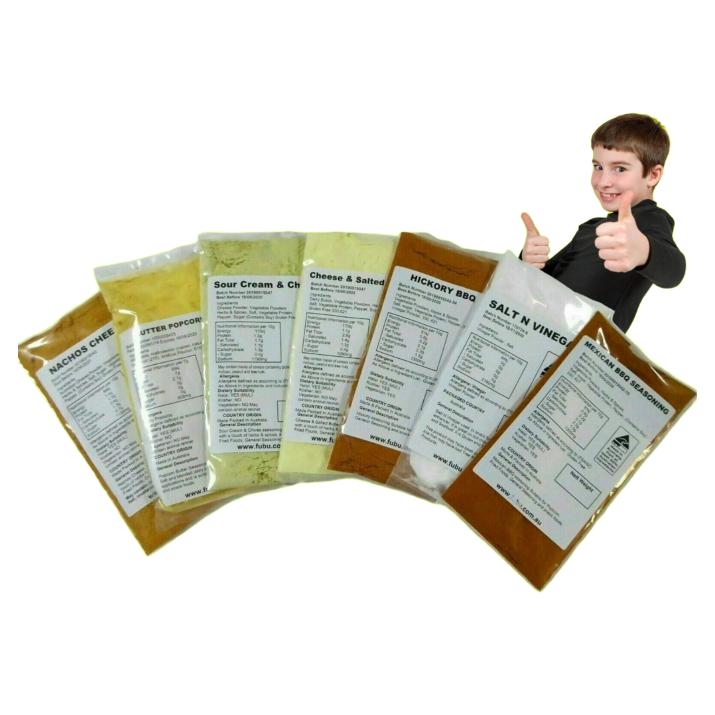 Seasoning 4.5kg Flavours For Popcorn Fried Food Hot Chips Rubs Spiral Potato - food